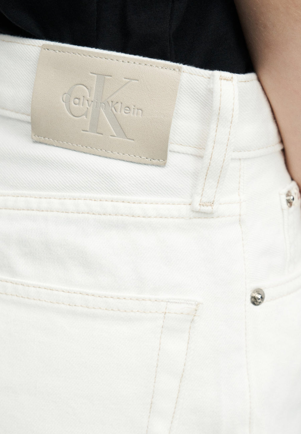 BARREL  - Baggy Jeans - chalk white