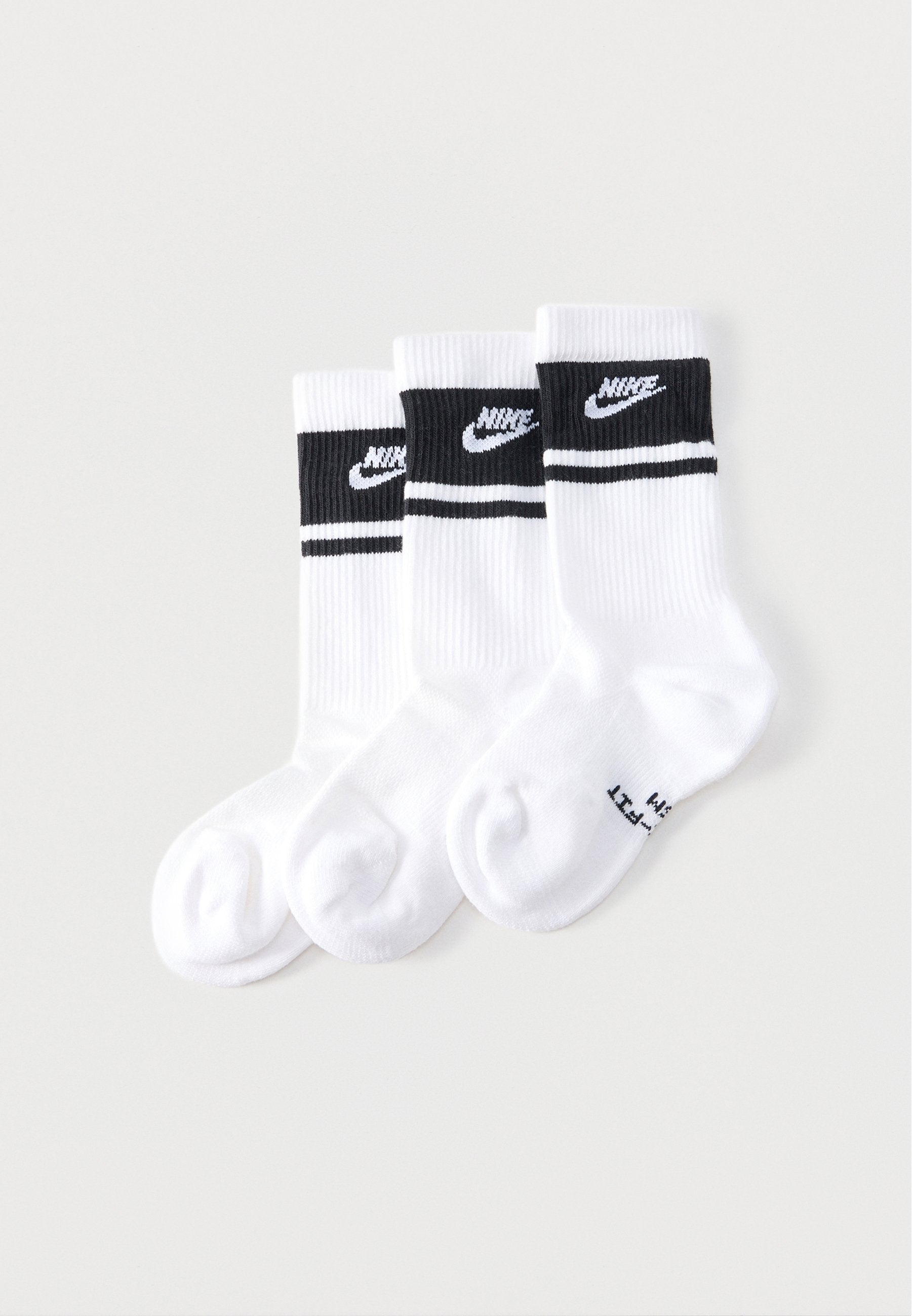 UNISEX 3 PACK - Socks - white/black