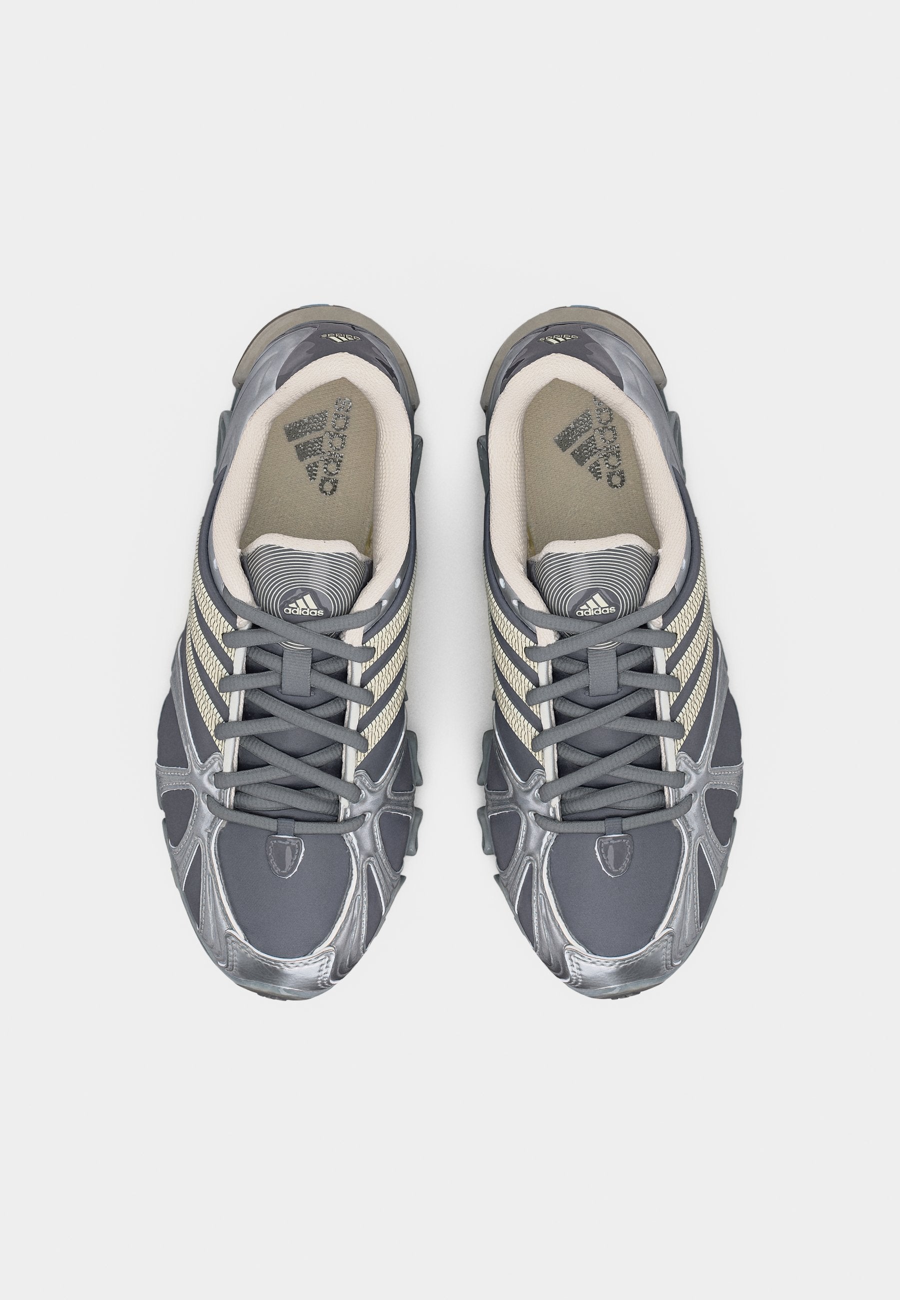 MEGA GHOSTRIDE W - Trainers - grey three/core white/silver-coloured metallic