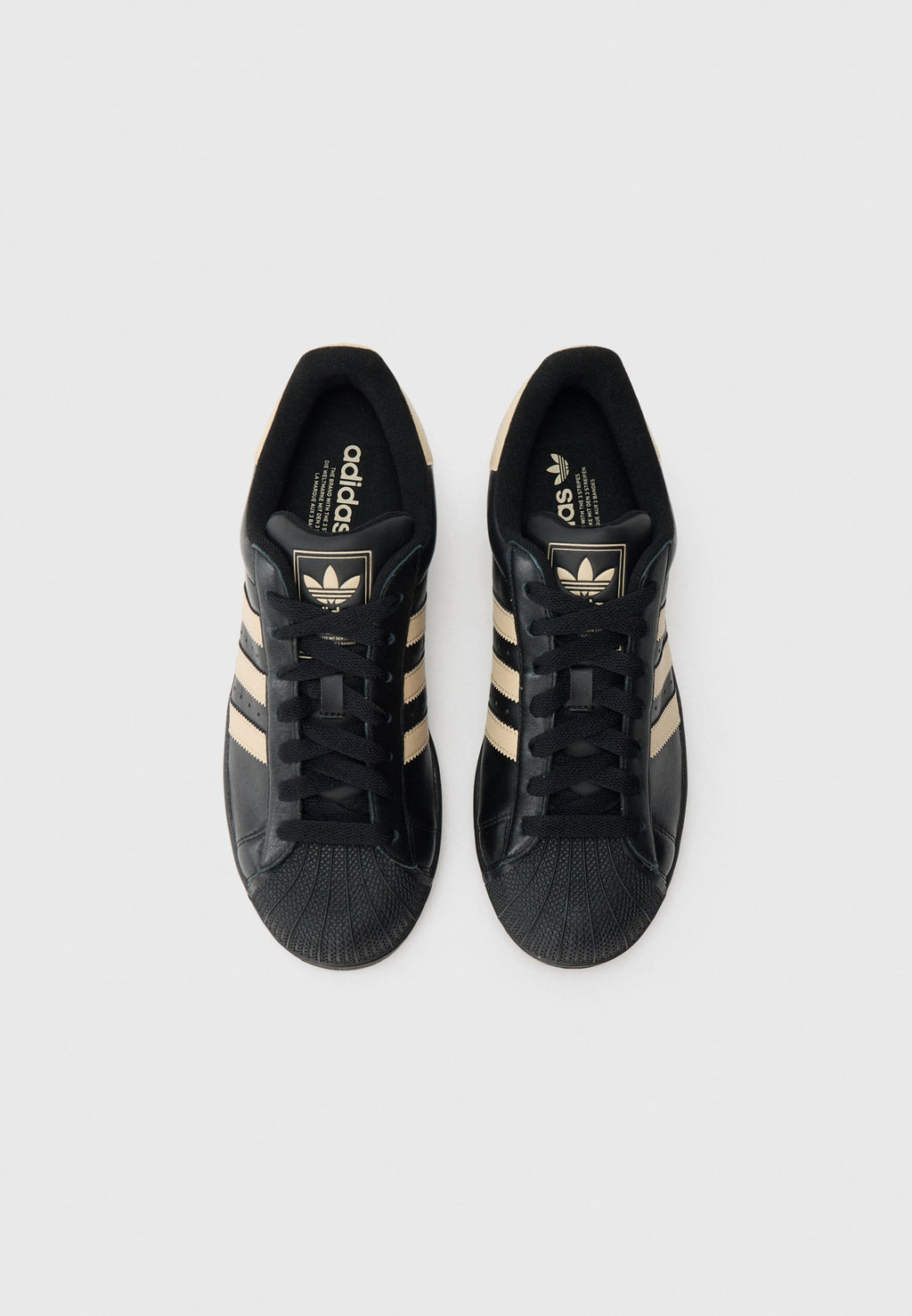 SUPERSTAR II UNISEX - Trainers - core black/stone khaki