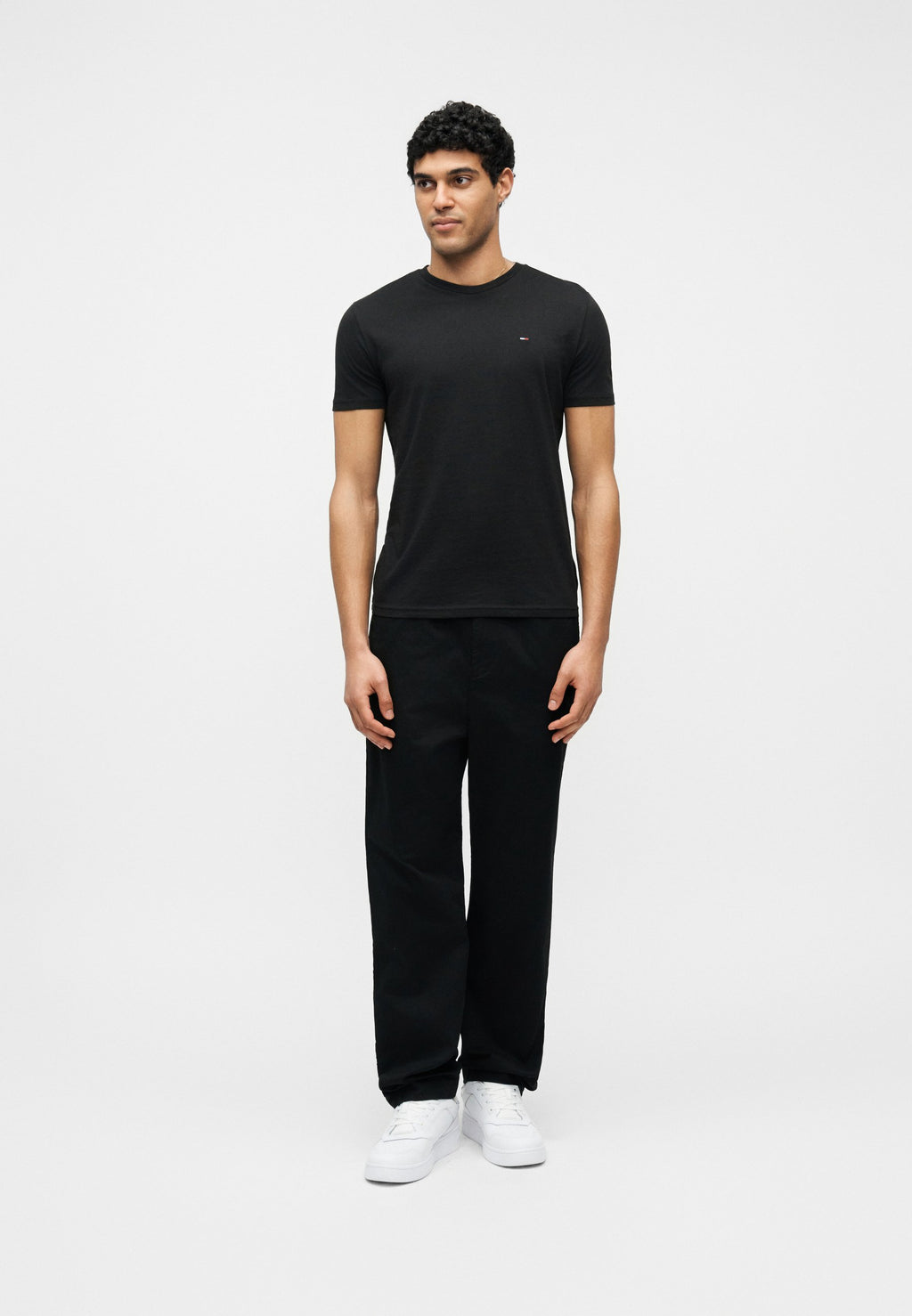 SLIM TEE  - Basic T-shirt - black