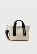 COLOUR BLOCK UNISEX - Handbag - oatmeal