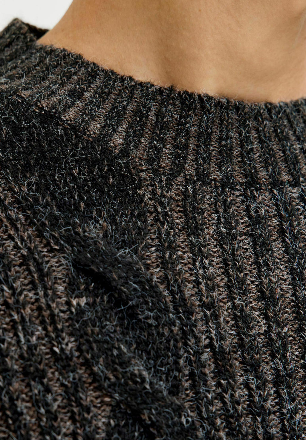 Knitted Knitted - Jumper - chocolate brown