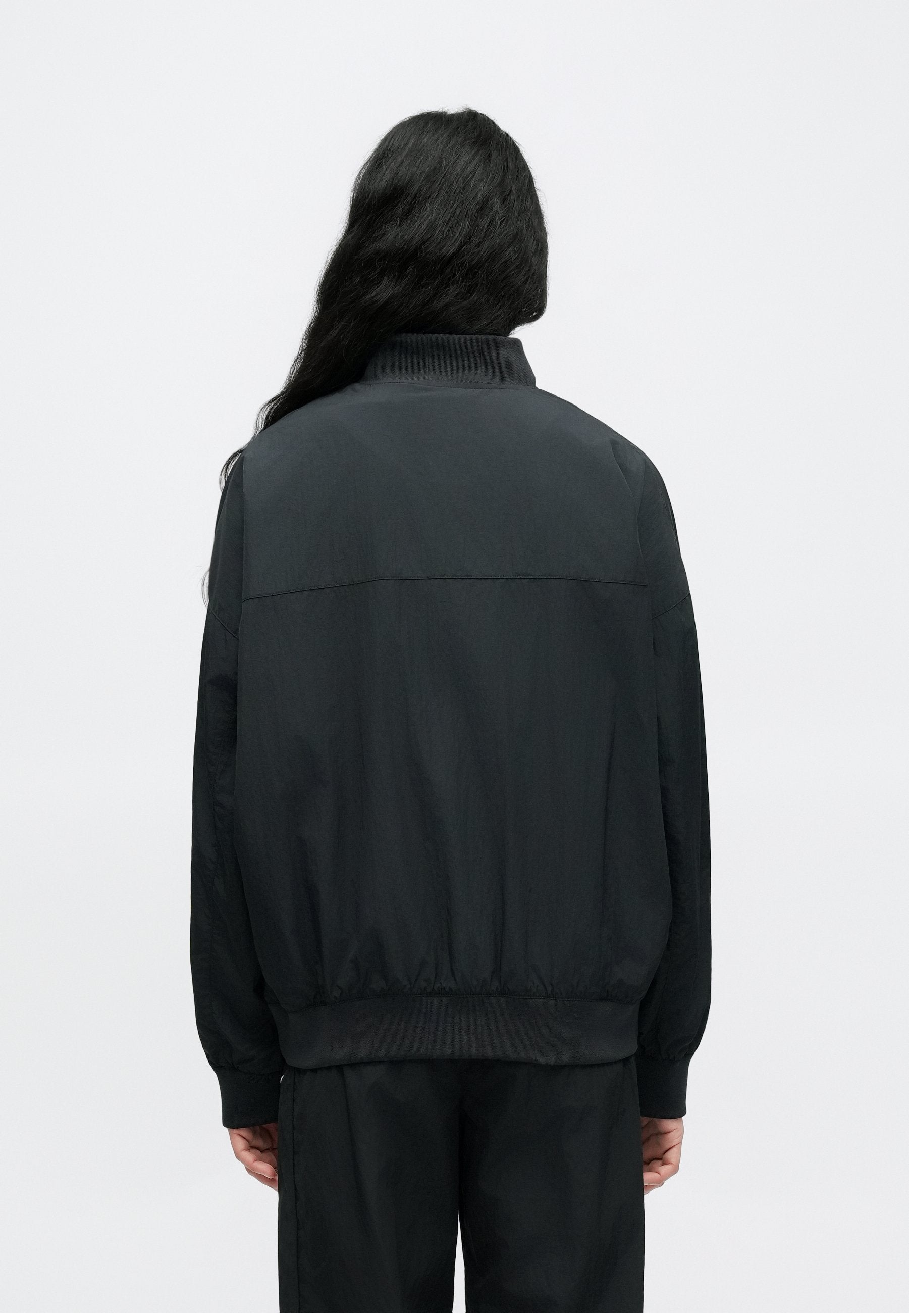 STREET VARSITY JACKET - Light jacket - black