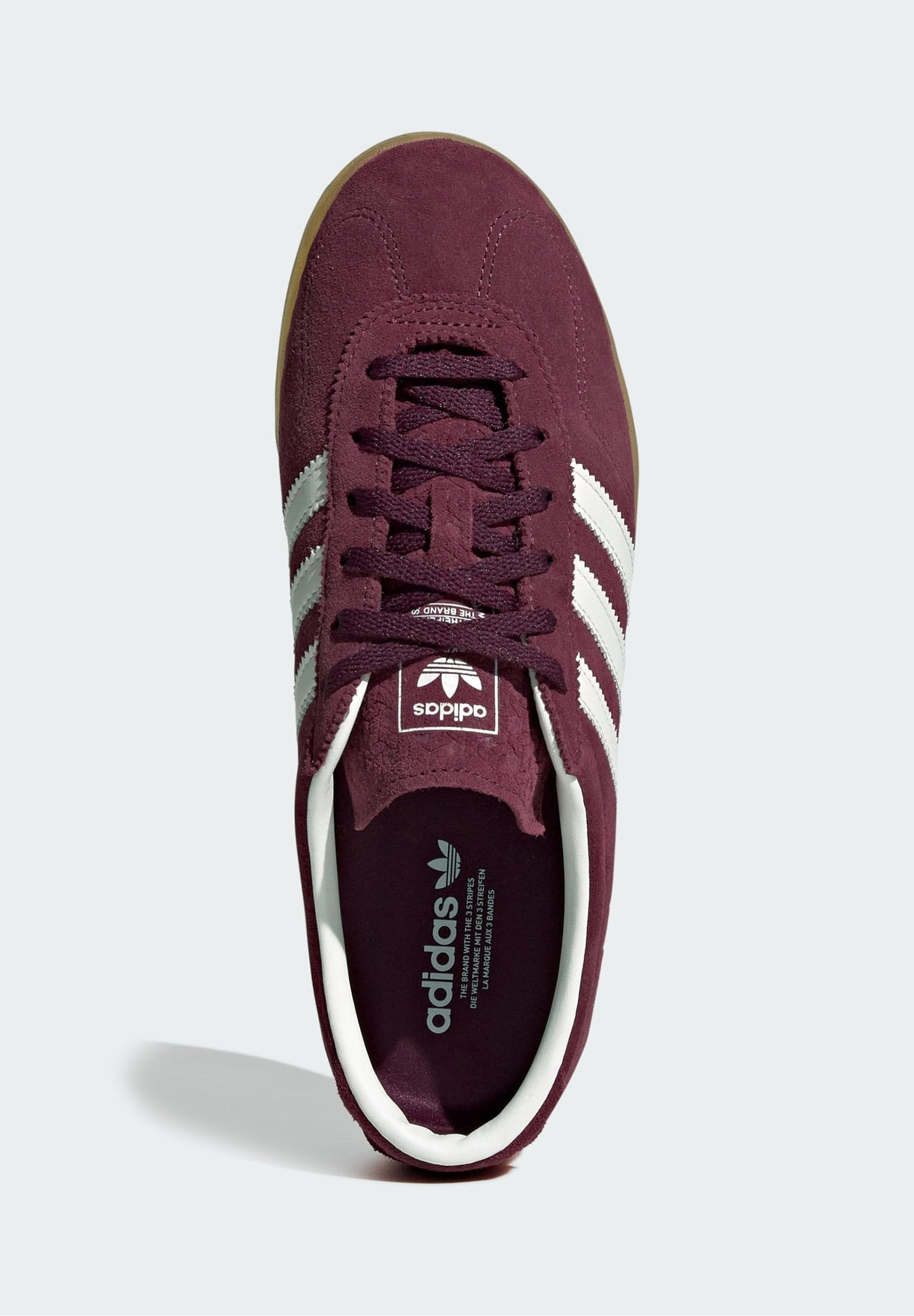 GAZELLE PRO - Trainers - maroon core white gum