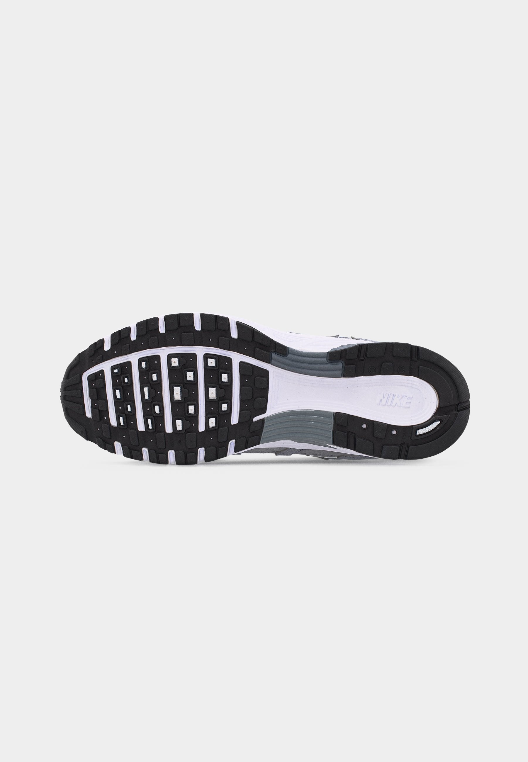 P 6000 UNISEX - Trainers - white/black/metallic cool grey/cool grey