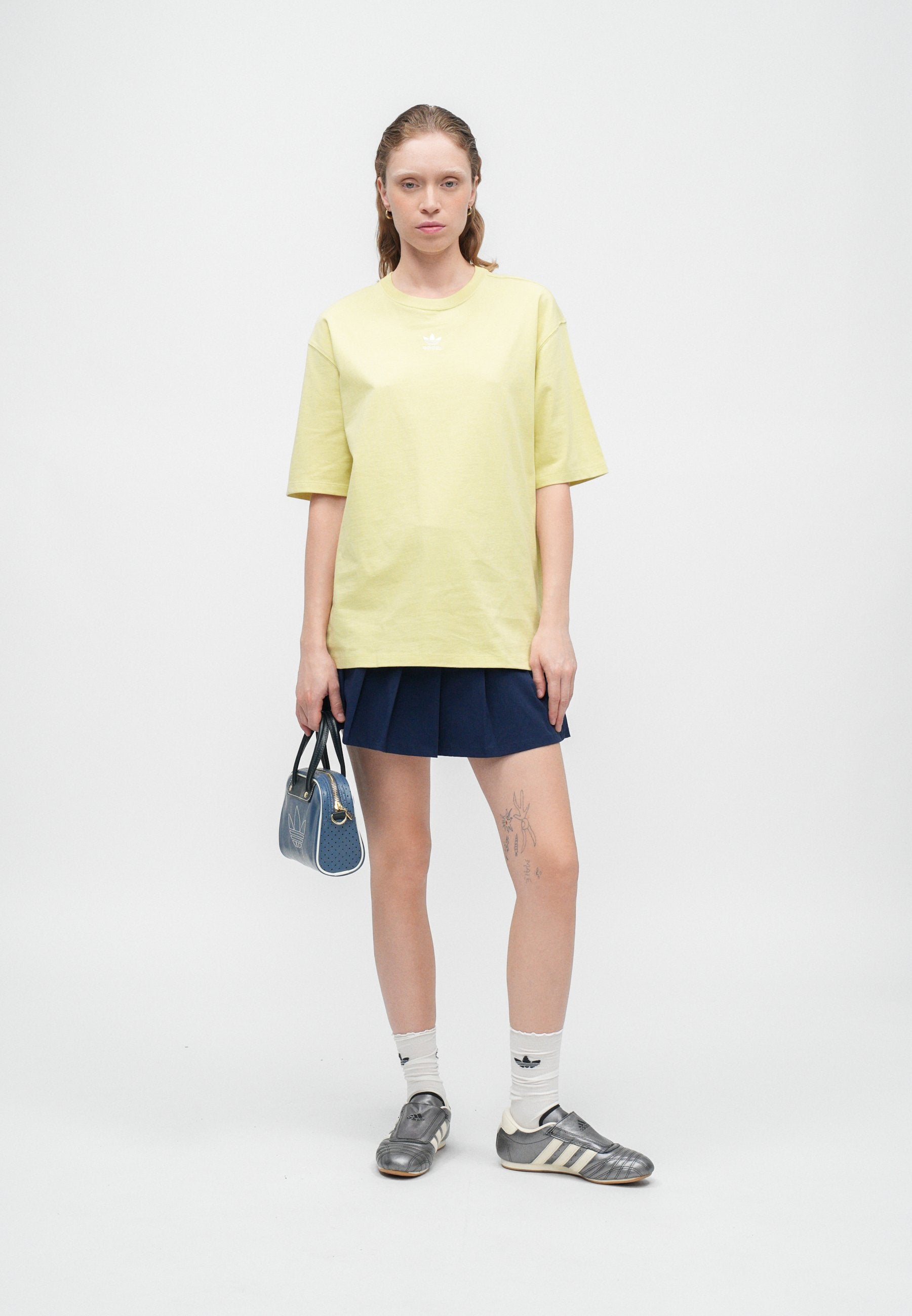 TEE - T-shirt basique - jaune poudré