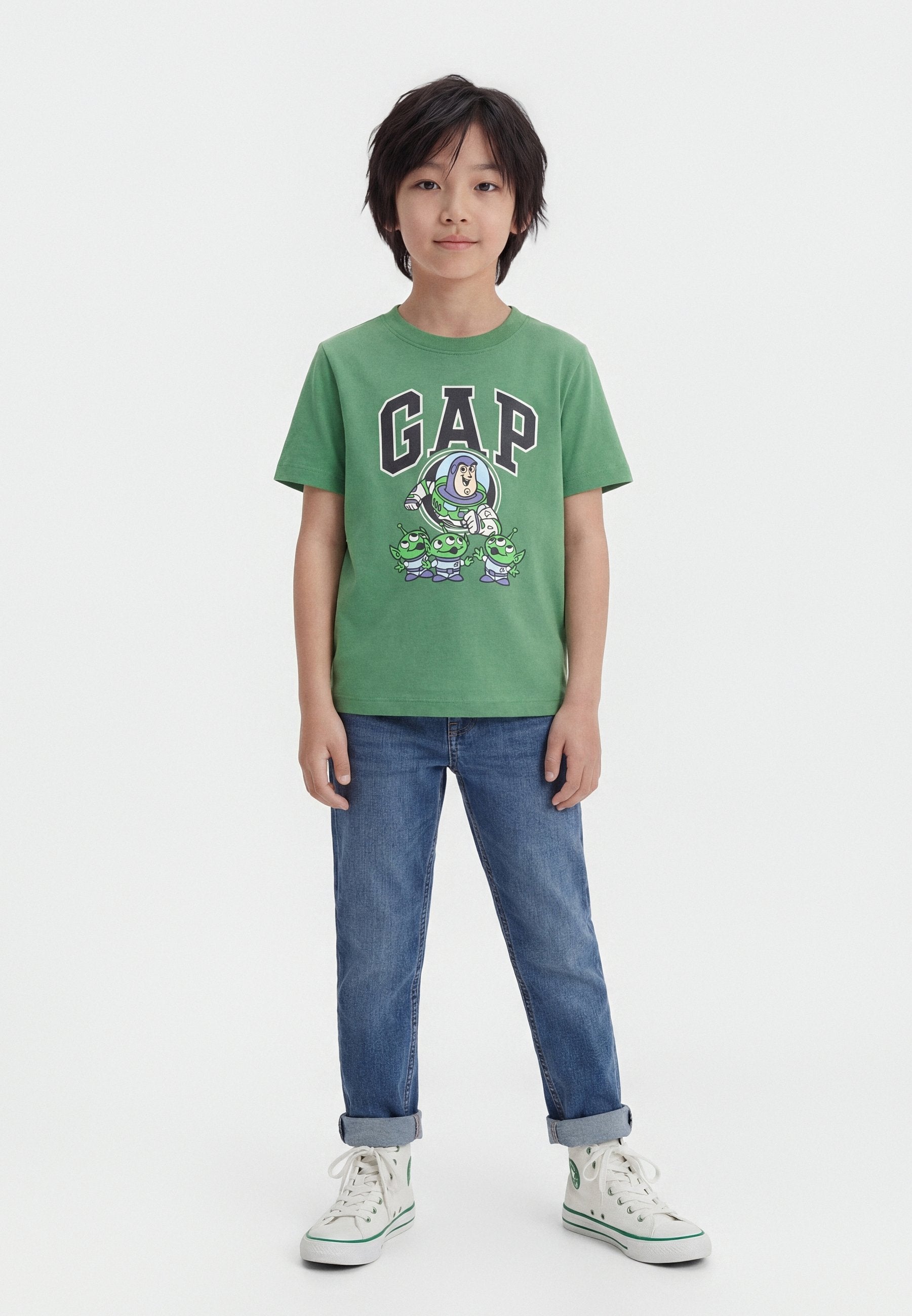 TOYSTORY - Print T-shirt - arctic green