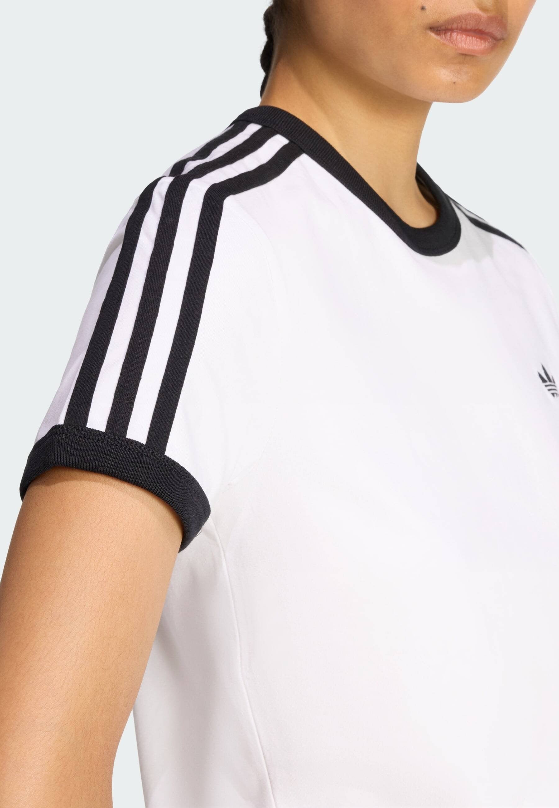 3S TEE SLIM - Print T-shirt - white black