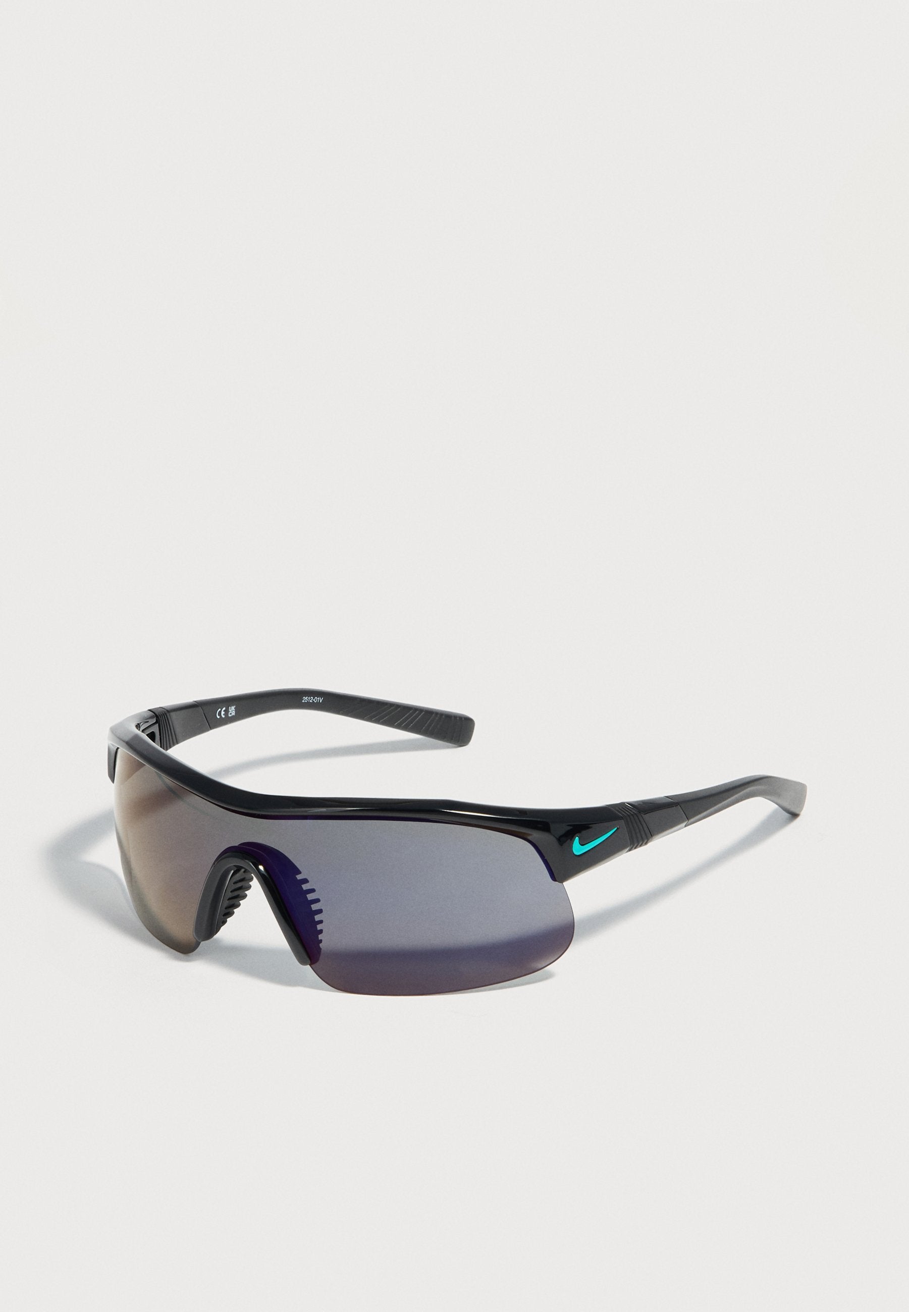 SHOW UNISEX - Sunglasses - black/blue mirror