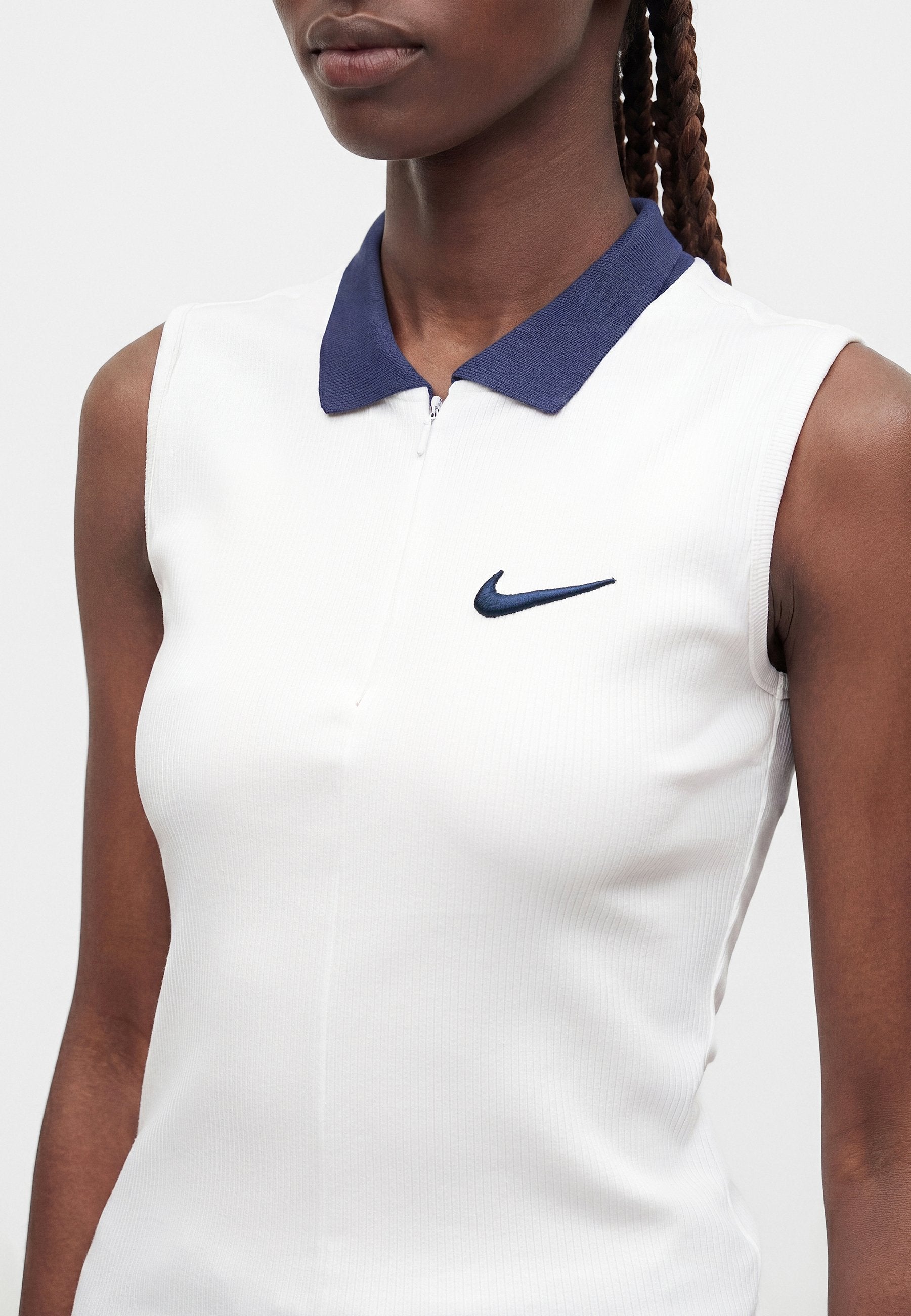Polo shirt - white/midknight navy