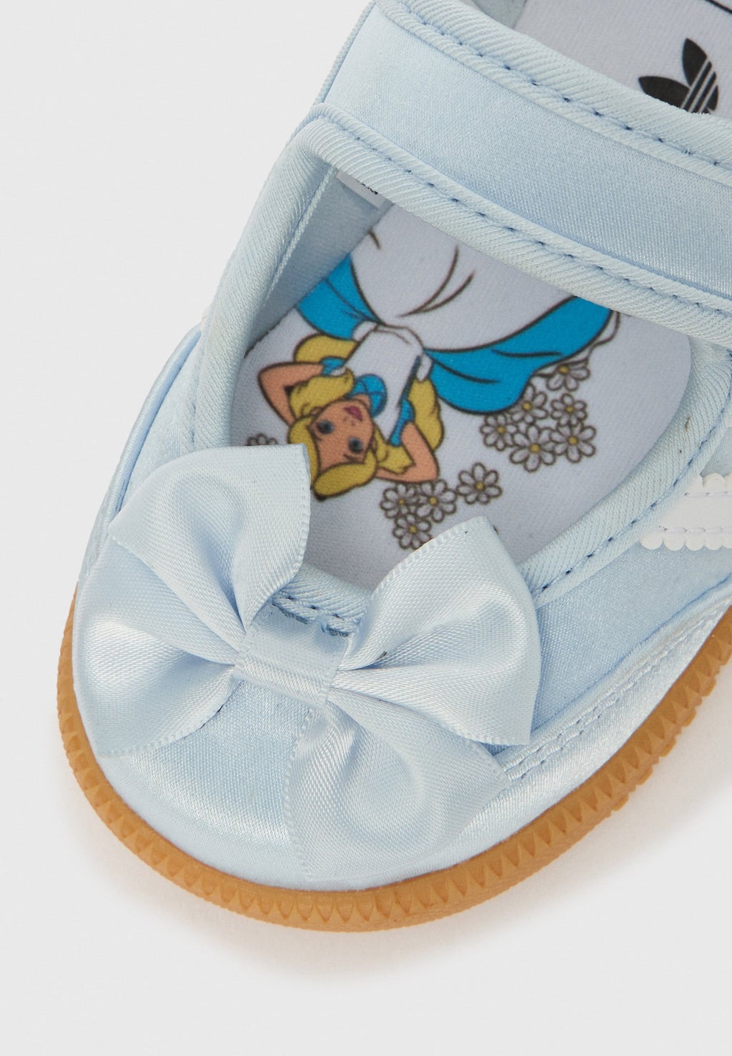 ADIDAS DISNEY SAMBA JANE BALLERINA - أحذية أطفال - أبيض/سماء كريستالية/مطاط