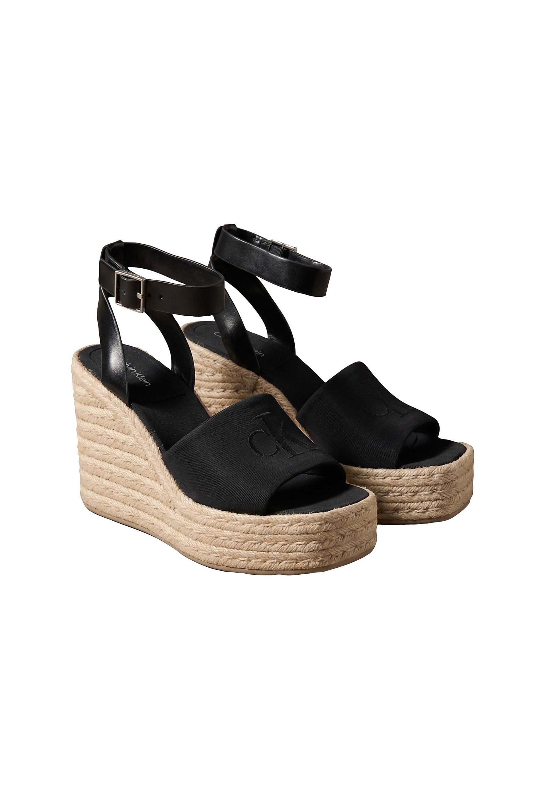 Platform sandals - ck black
