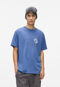 MONOGRAM - Print T-shirt - washed federal blue