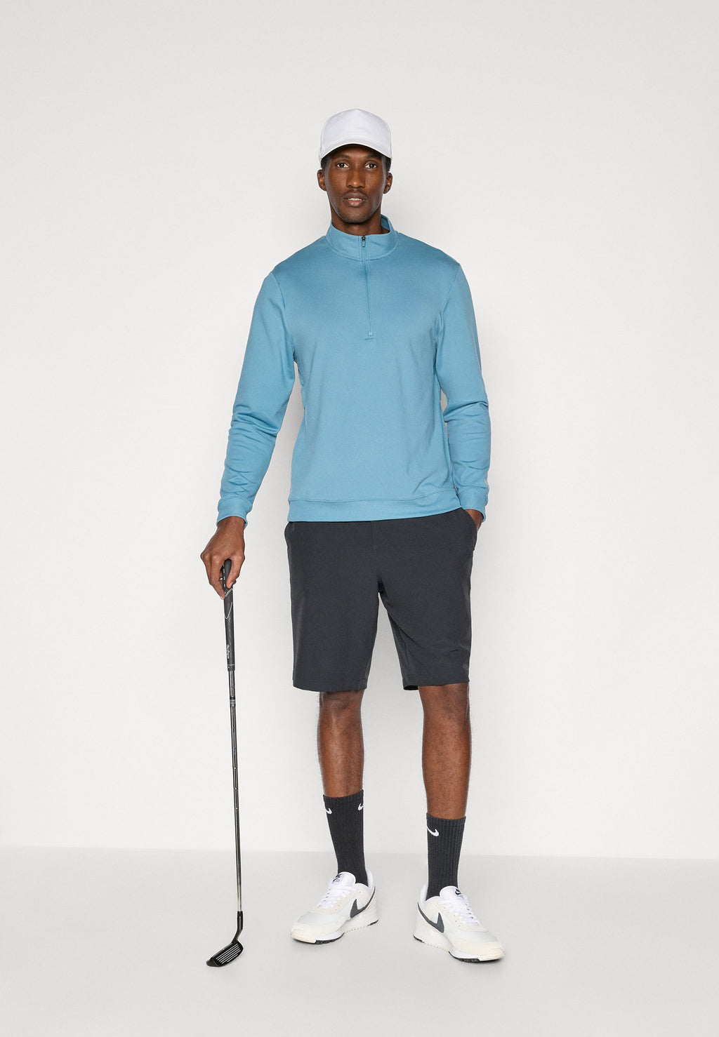 TOUR TOP - Sweatshirt - smokey blue/pale ivory