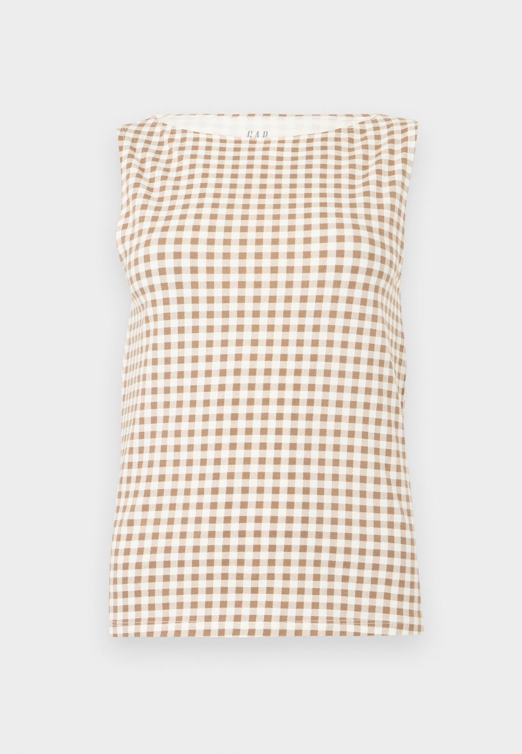 BOAT NECK TANK - Top - khaki