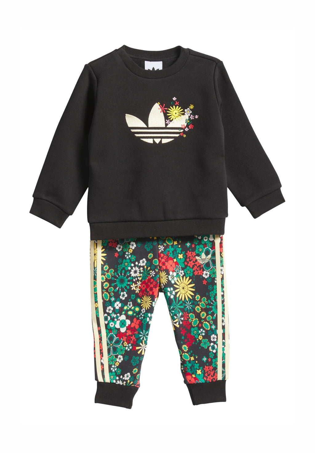 LIBERTY LONDON CREW SET - Tracksuit - black