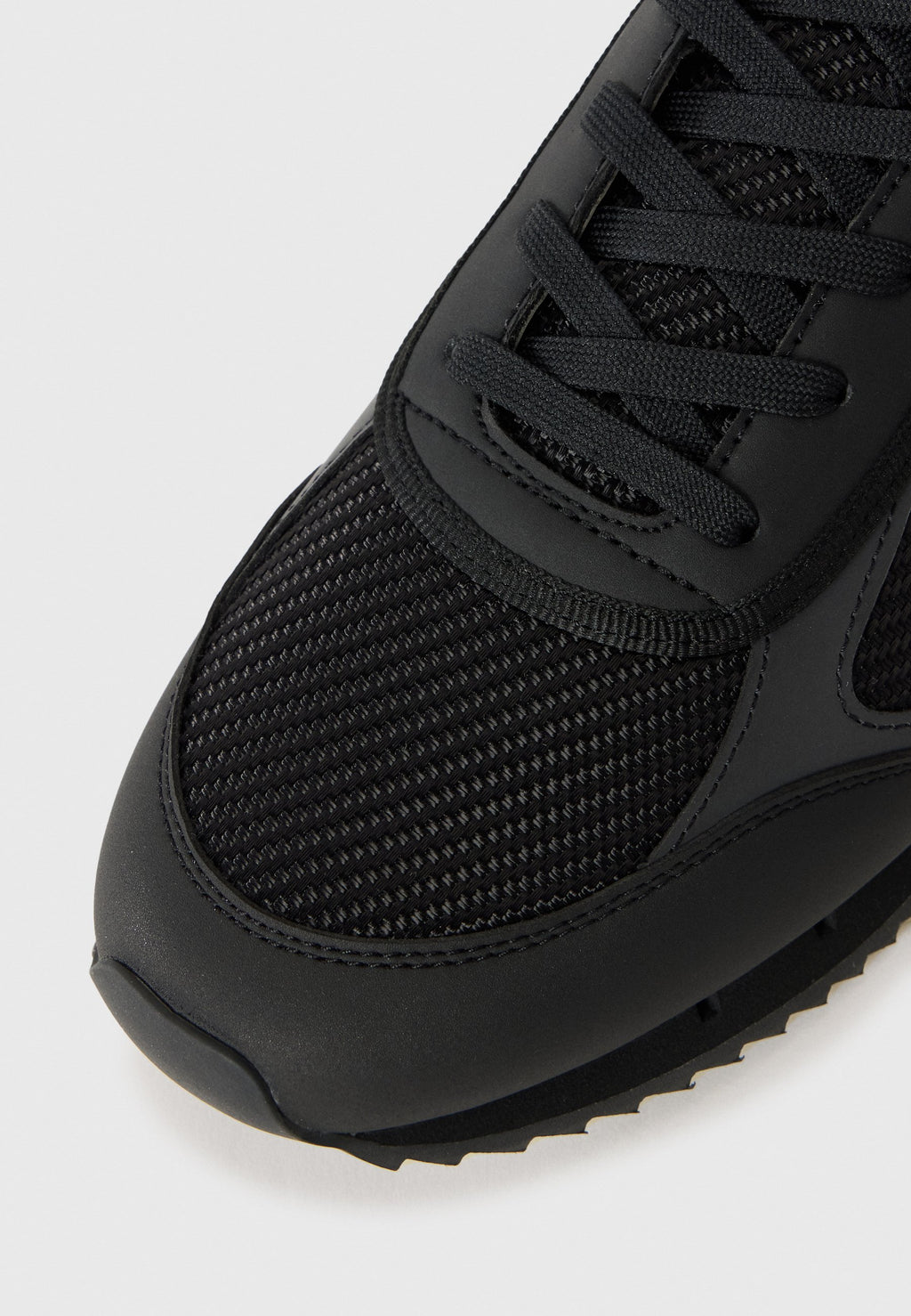 CARBON - Trainers - triple black/silver-coloured