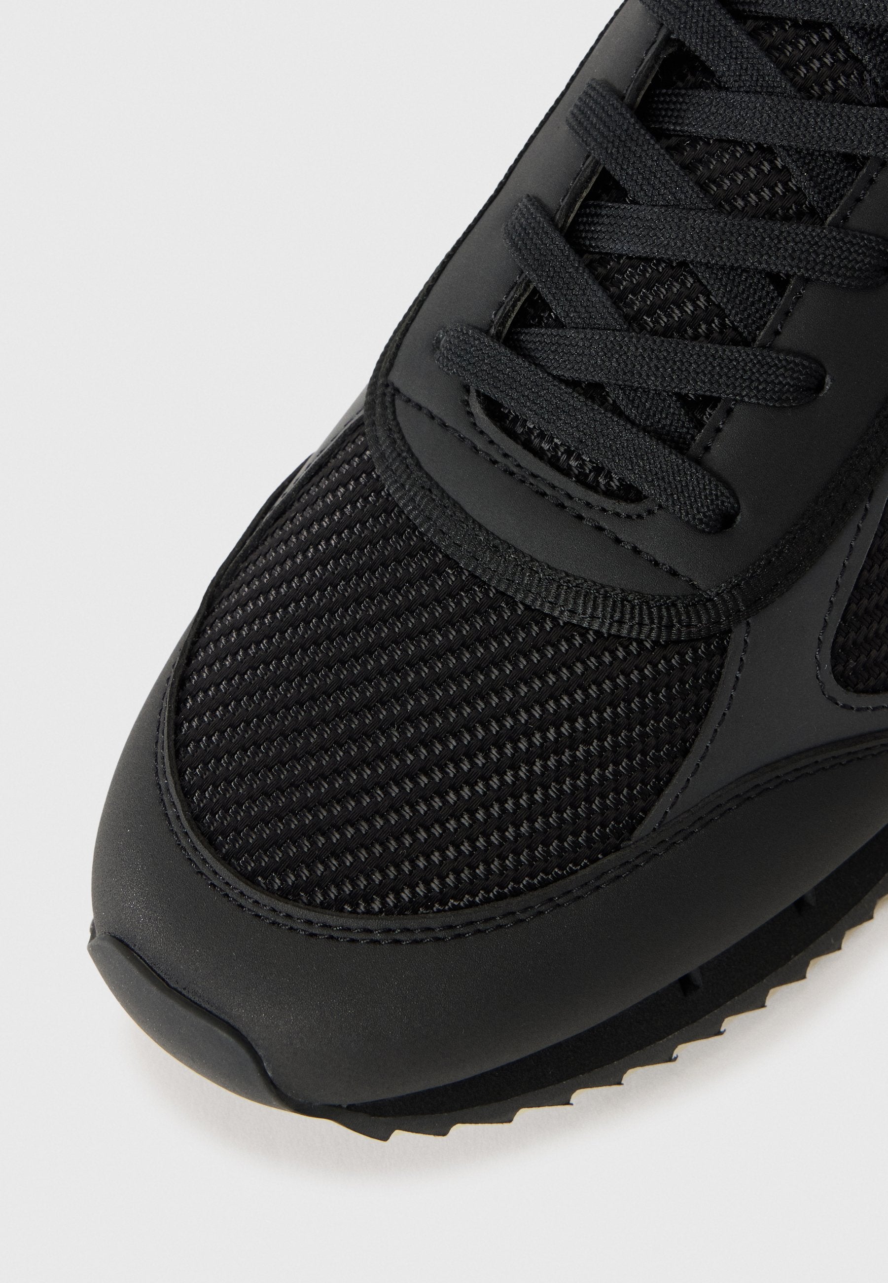 CARBON - Trainers - triple black/silver-coloured