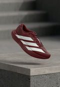 ADIZERO EVO SL M - أحذية رياضية - أحمر ظل/أبيض غير مصقول/فضي معدني
