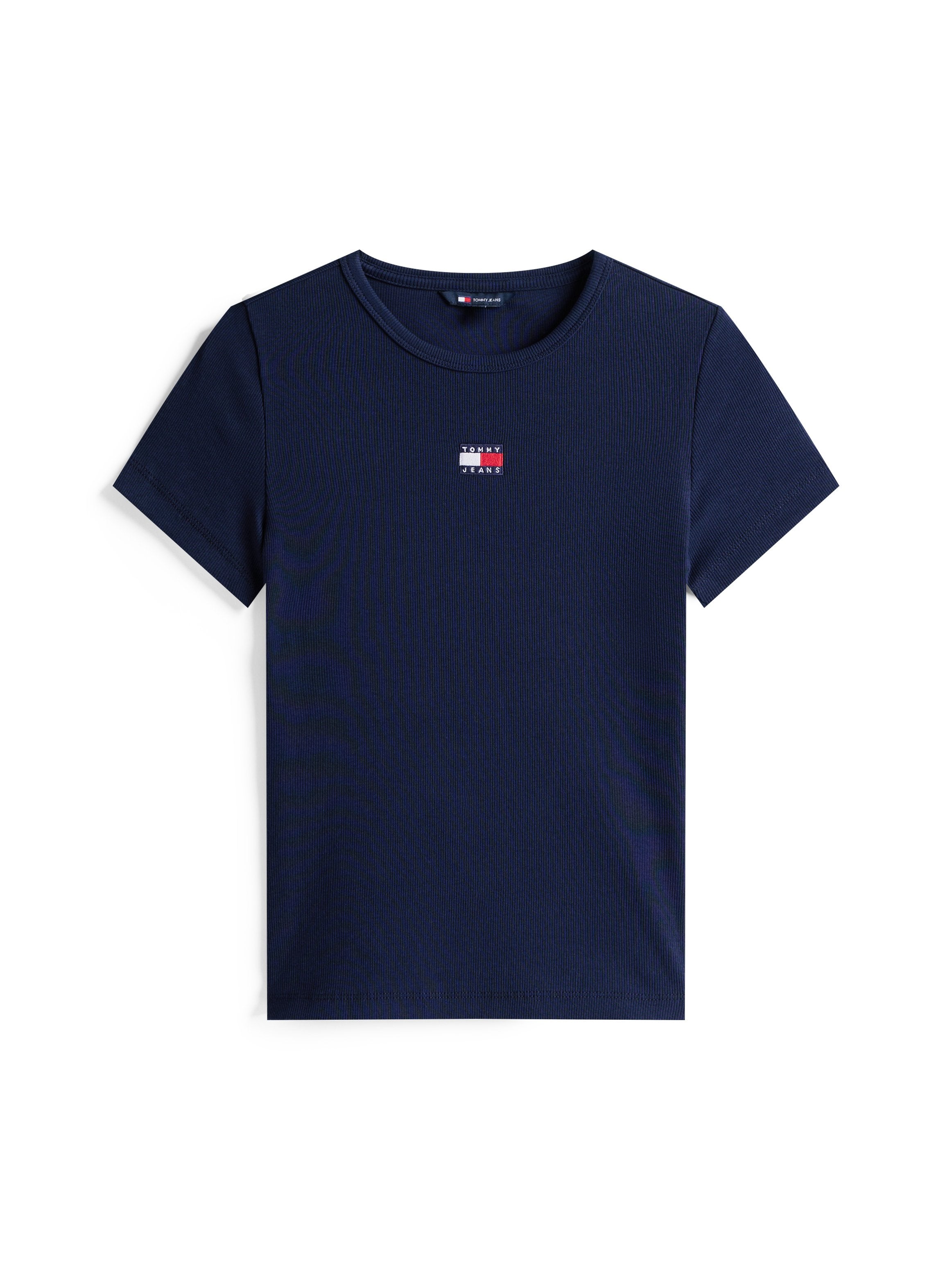 SLIM BADGE TEE - Basic T-shirt - dark night navy