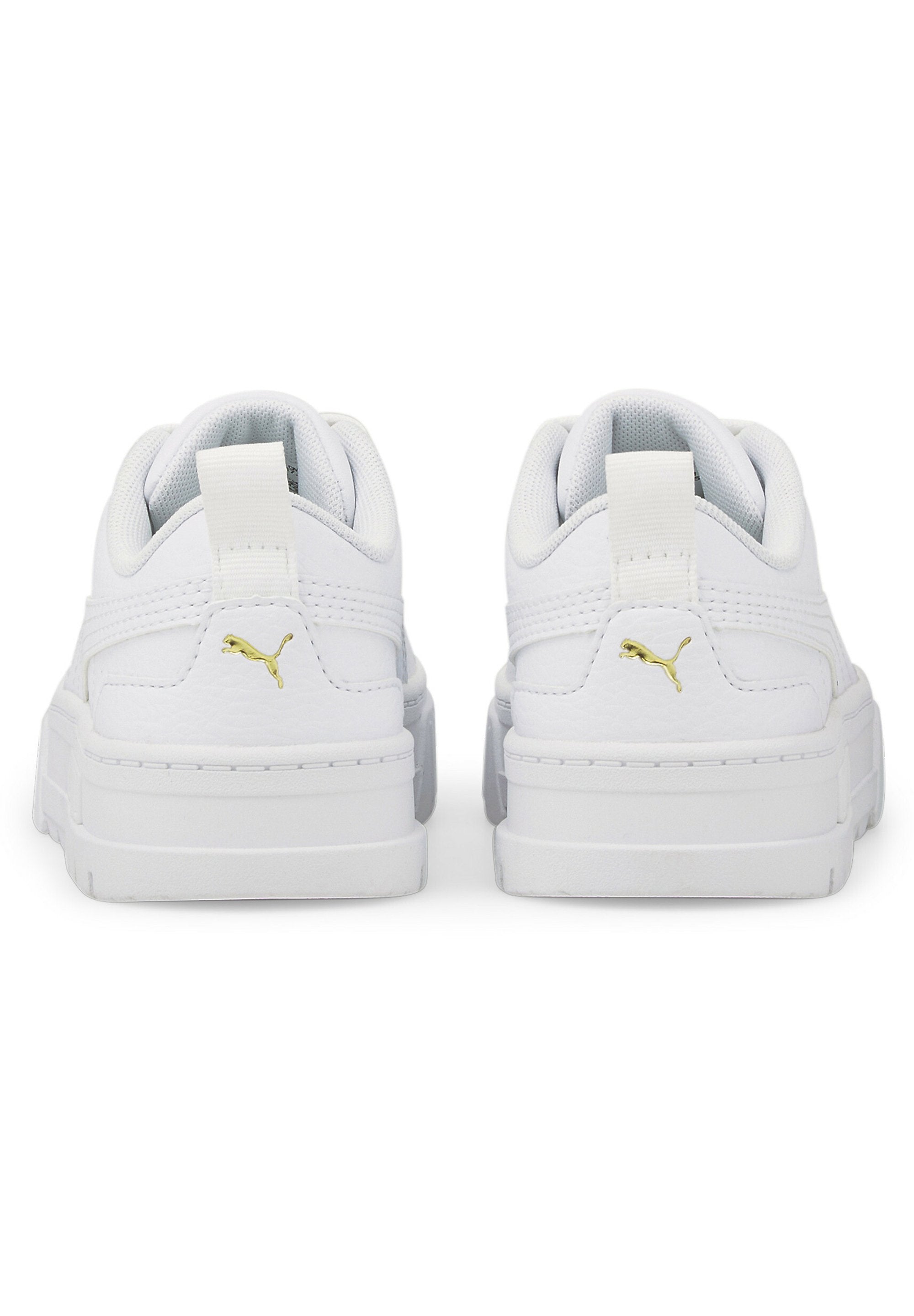 MAYZE UNISEX - Trainers - puma white/puma team gold
