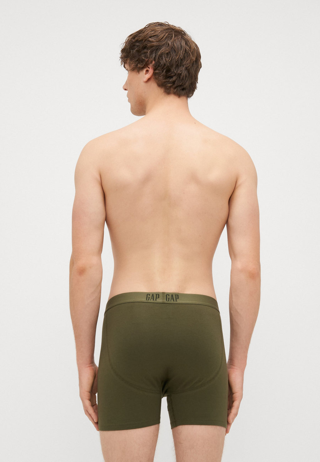 3 PACK - Boxer briefs - oatmeal heather/olive/dark grey