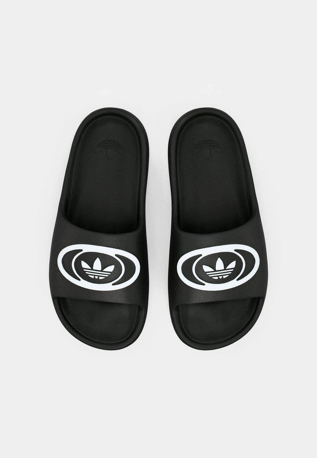 ADILETTE 00S UNISEX - Mules - core black/footwear white