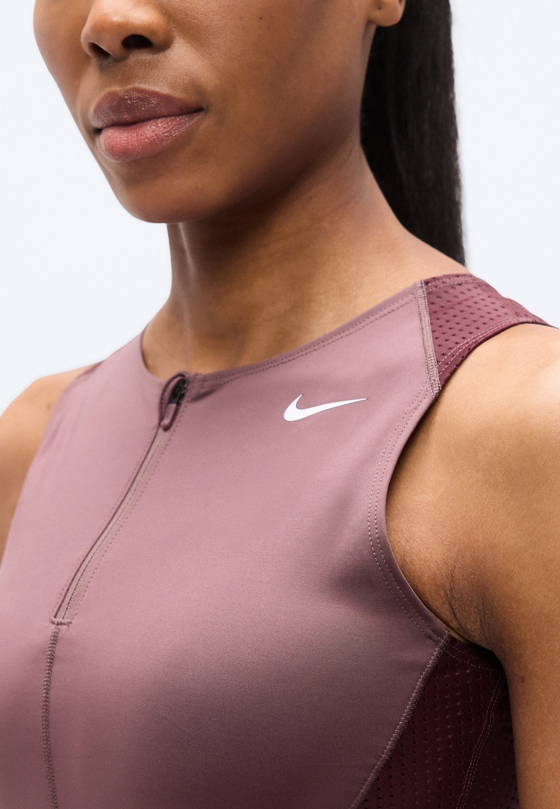 TANK - Top - tattoo/burgundy crush/white