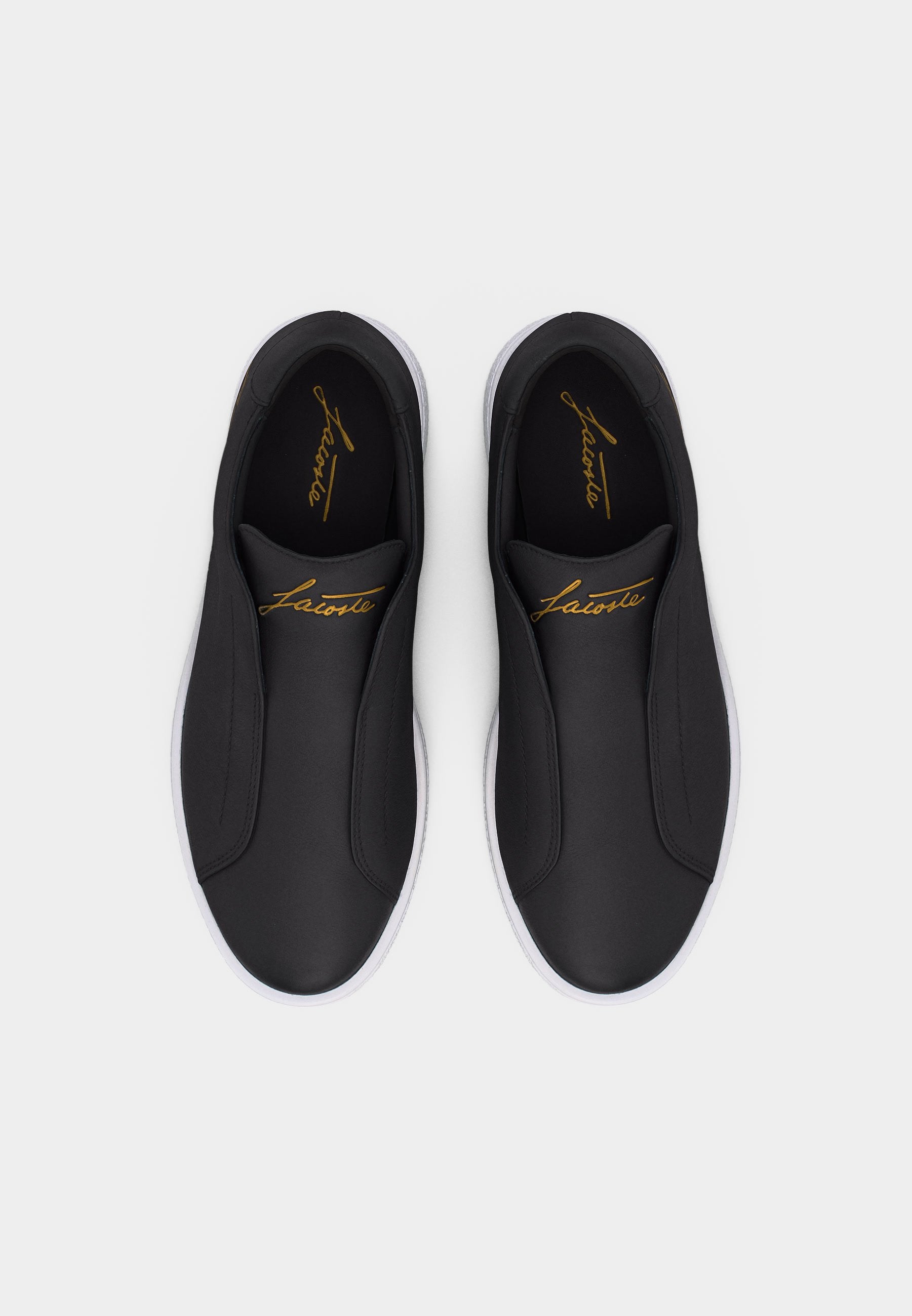LINECOURT S 1261 SMA - Slip-ons - black/white
