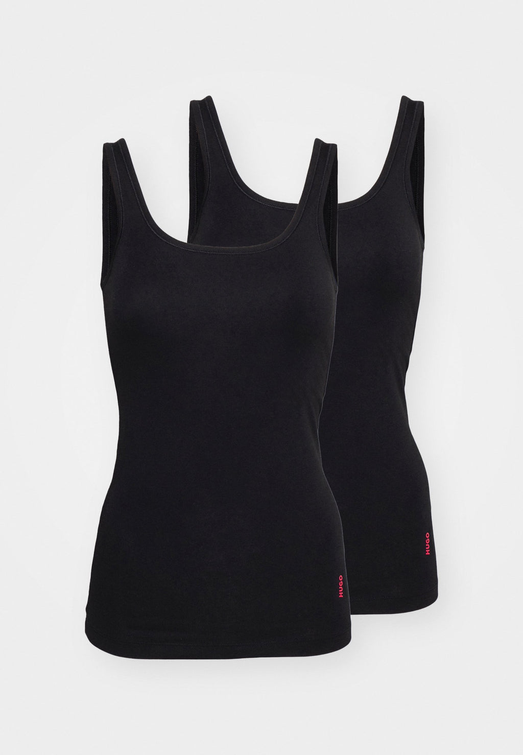 TWIN 2 PACK - Undershirt - black