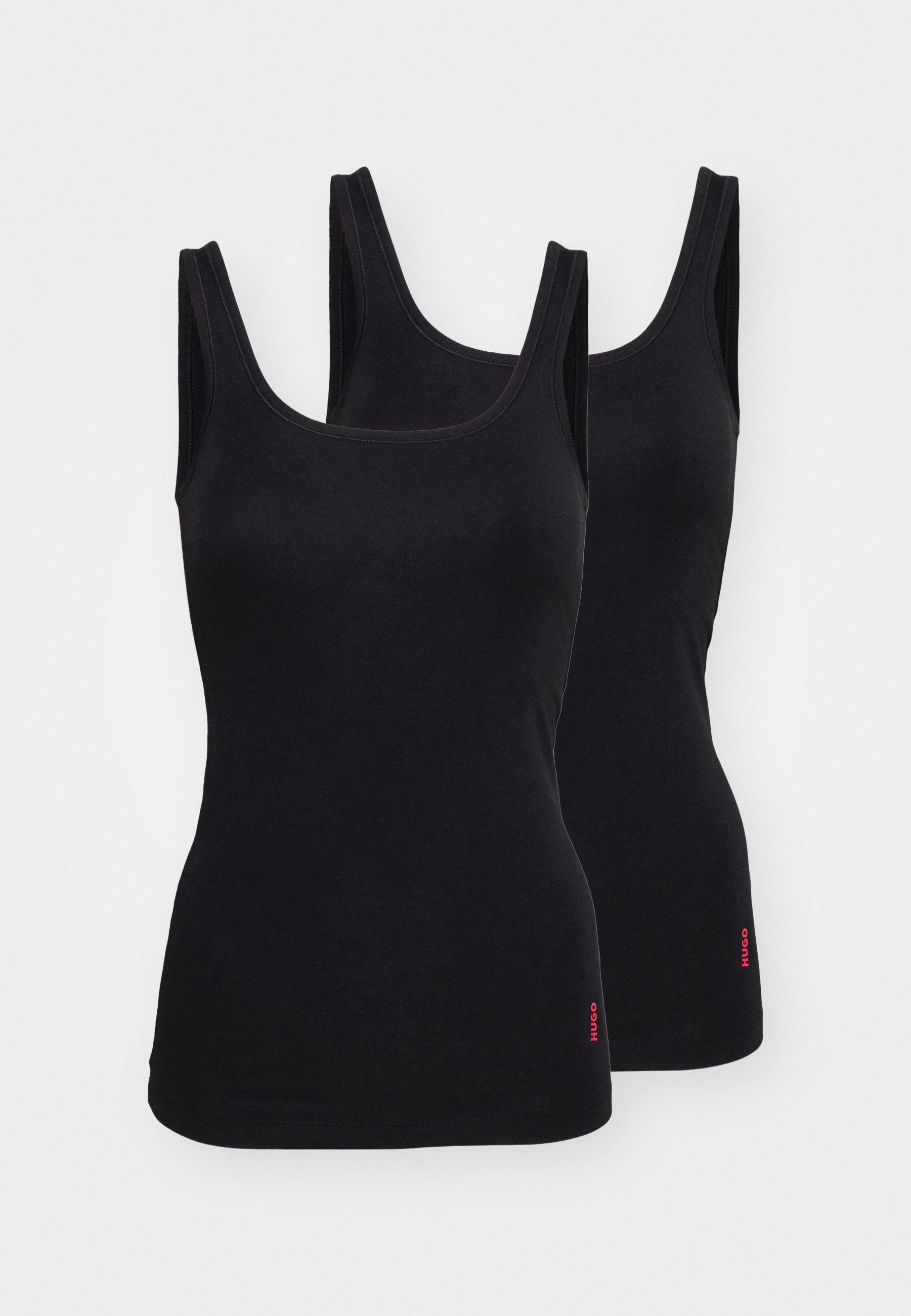 TWIN 2 PACK - Undershirt - black