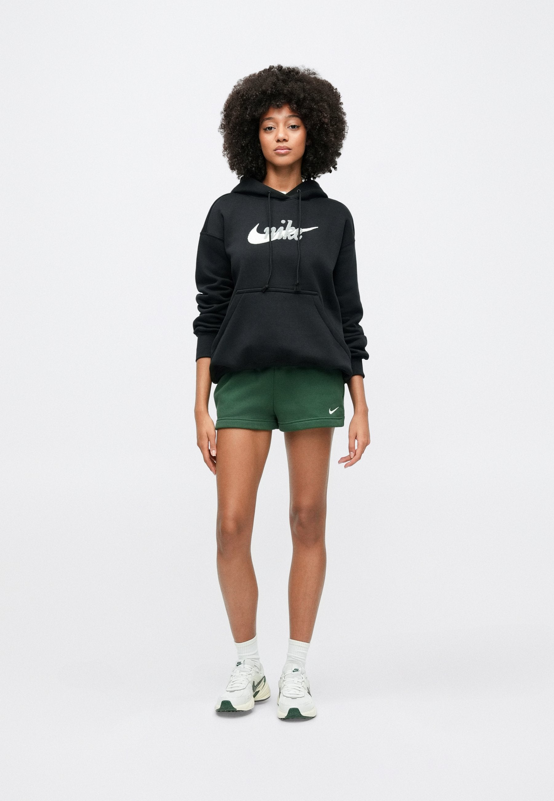 LOGO - Hoodie - black/summit white