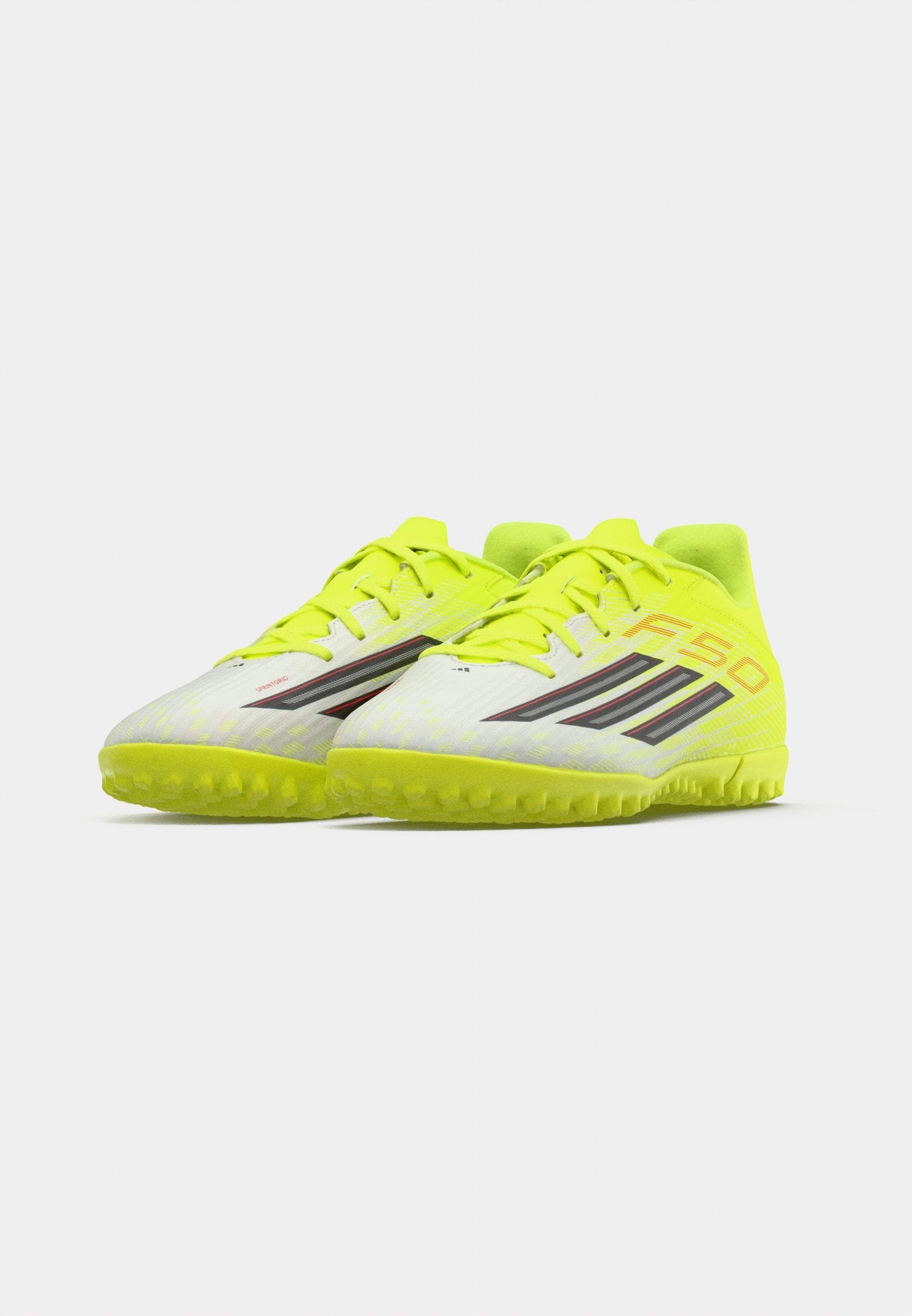 F50 CLUB TURF UNISEX - Turf football boots - team solar yellow 2/core black/lucid red