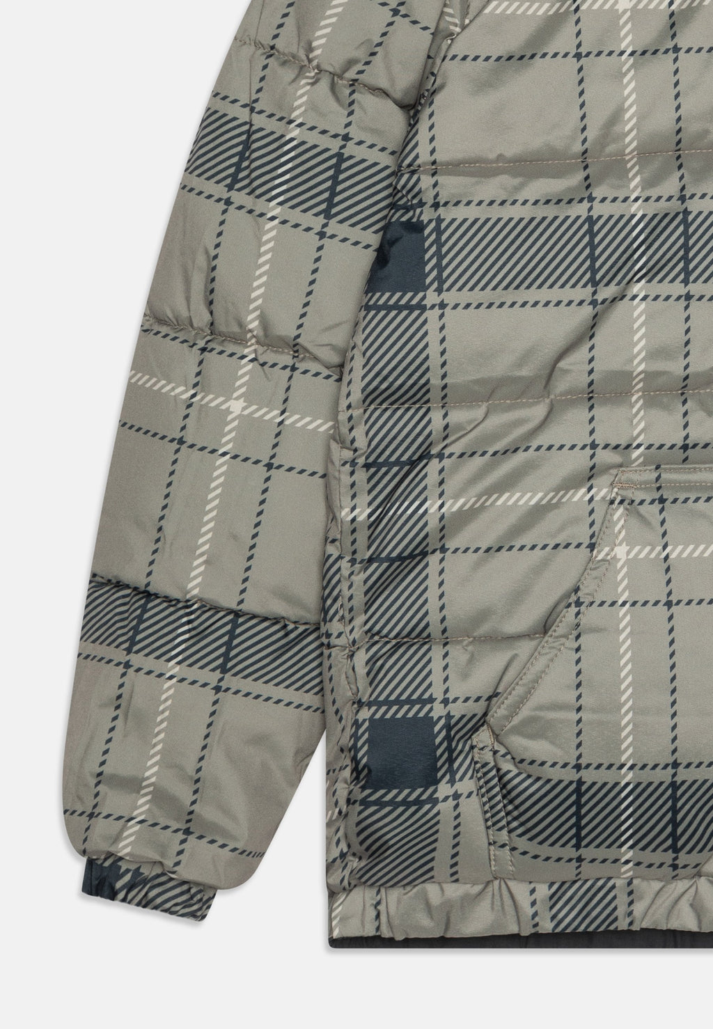 JORNGIA REVERSIBLE PUFFER JNR - Light jacket - forest river/silver sage/moonbeam