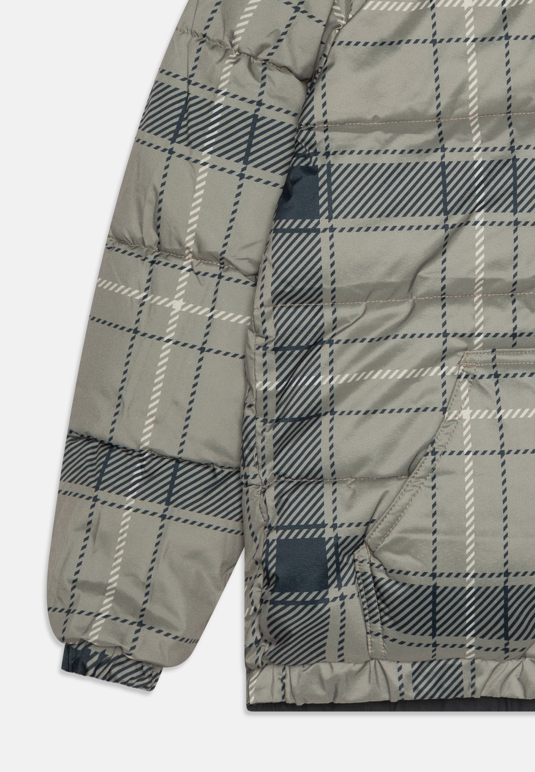 JORNGIA REVERSIBLE PUFFER JNR - Light jacket - forest river/silver sage/moonbeam