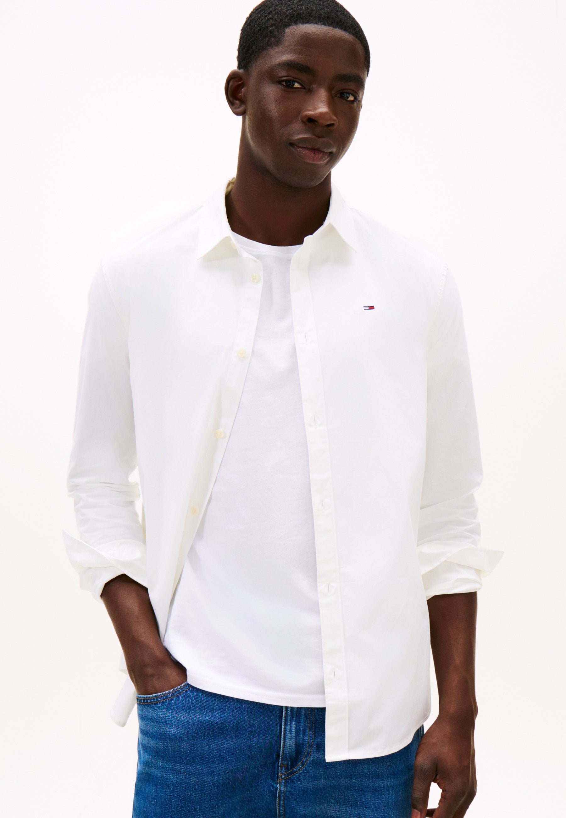 ORIGINAL STRETCH SHIRT - Shirt - classic white