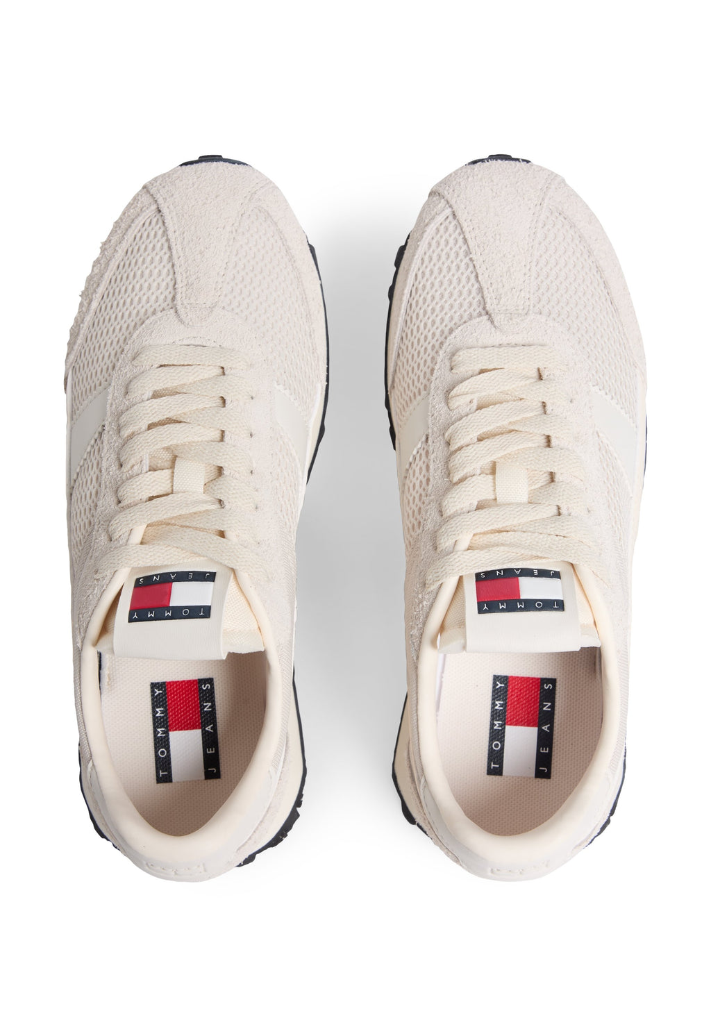 RETRO LEATHER ARCHIVE RUNNER TRAINERS - أحذية رياضية - طباعة أخبار/كاليفورنيا