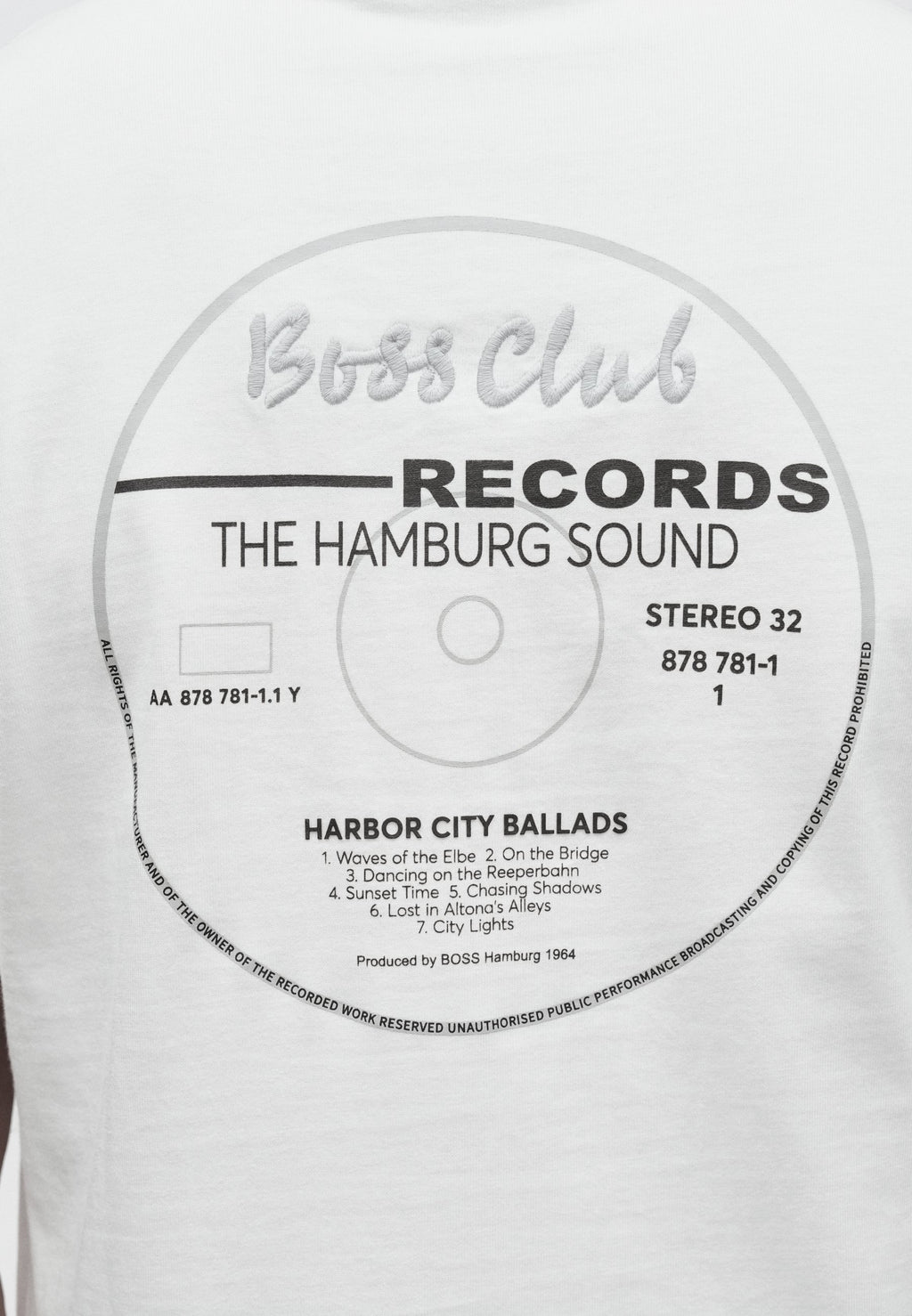 Print T-shirt - white