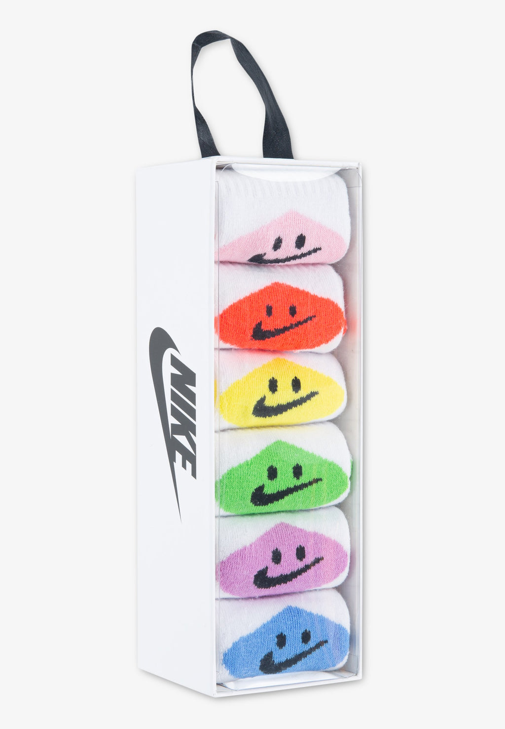 SMILEY CREW UNISEX 6 PACK  - Socks - white/multi-coloured
