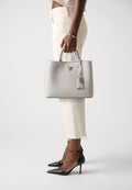 MERIDIAN GIRLFRIEND SATCHEL - Handbag - ivory