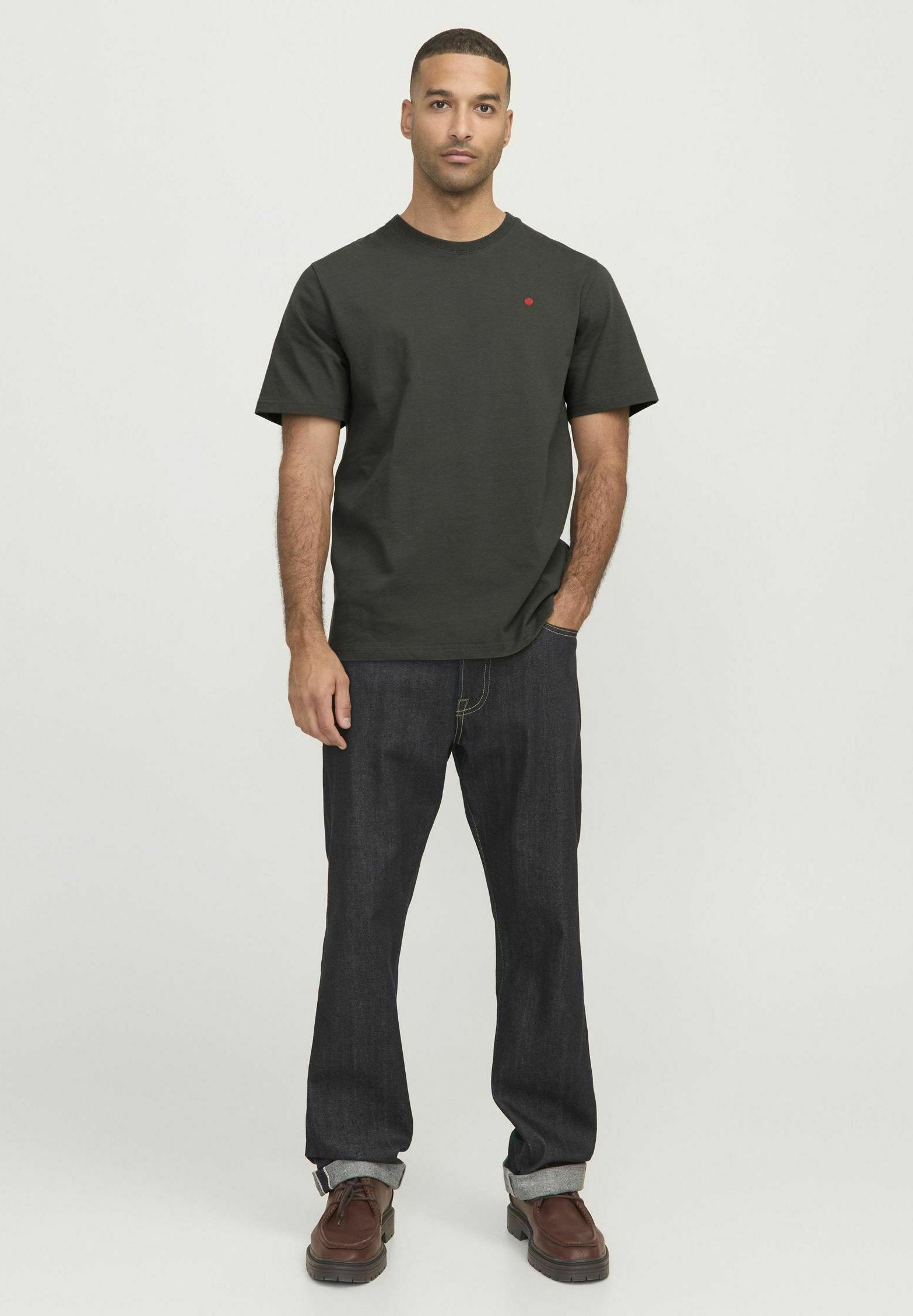 R.D.D. ROYAL DENIM DIVISION T-SHIRT RDD - Basic T-shirt - peat