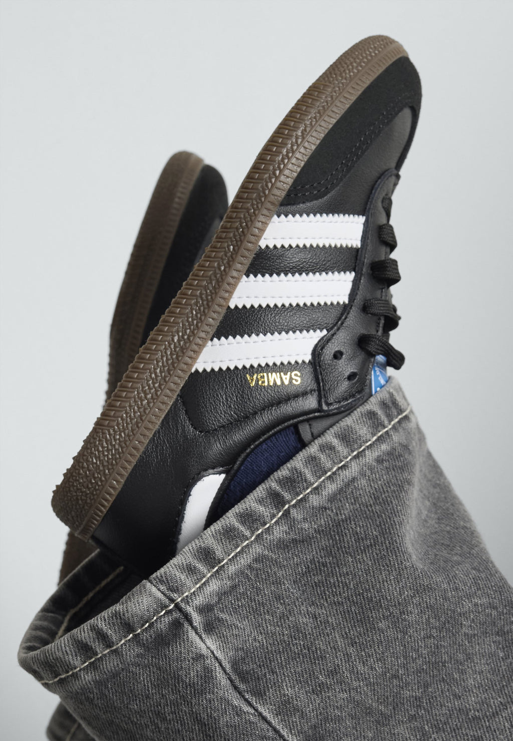 SAMBA UNISEX - Spor Ayakkabı - core black/footwear white