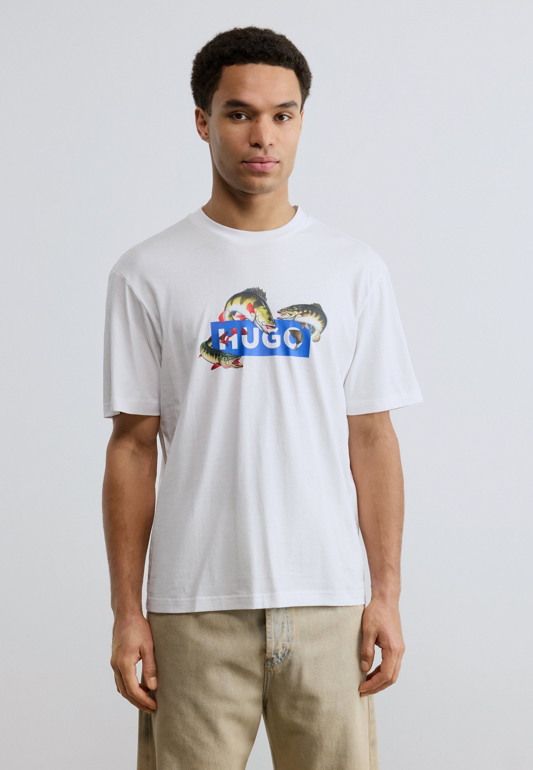 NALOTRIX - Print T-shirt - open white