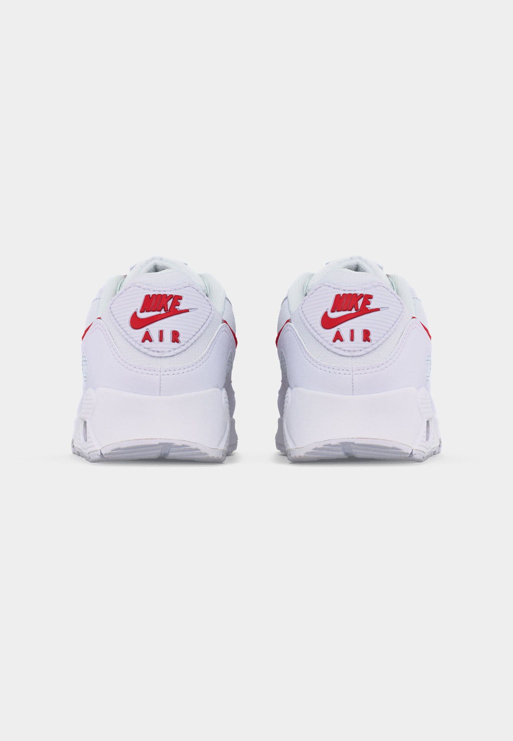 AIR MAX 90 - Trainers - white/university red