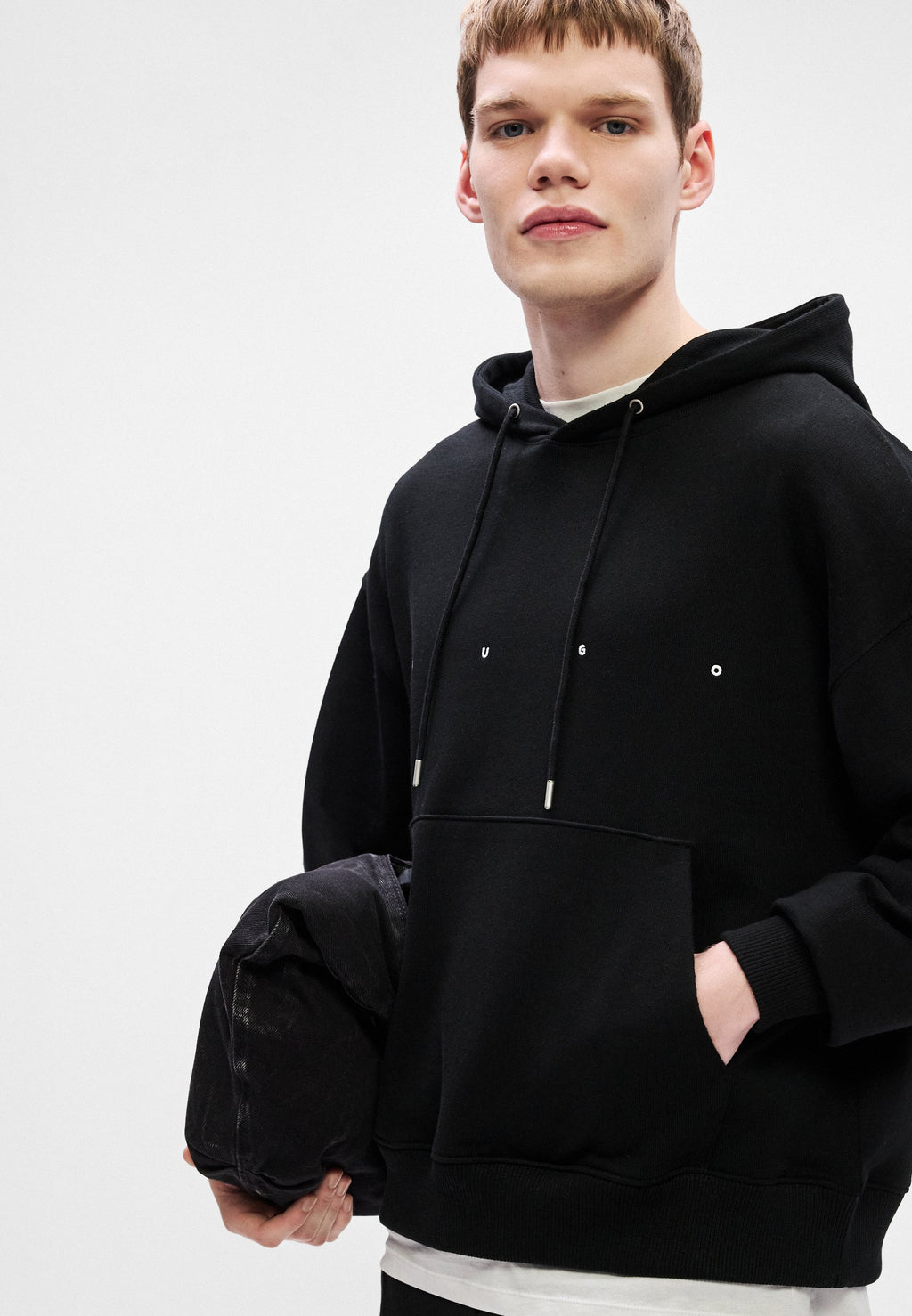 DOLAND - Hoodie - black