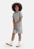 CLUB UNISEX - Shorts - grey heather/base grey/white