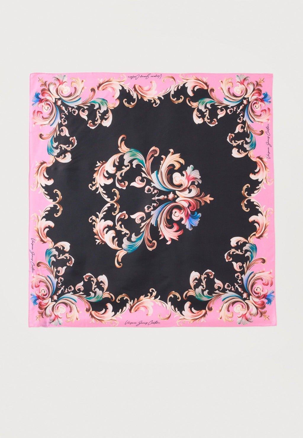 FOULARD UNISEX - Foulard - black/orchid