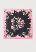 FOULARD UNISEX - Foulard - black/orchid