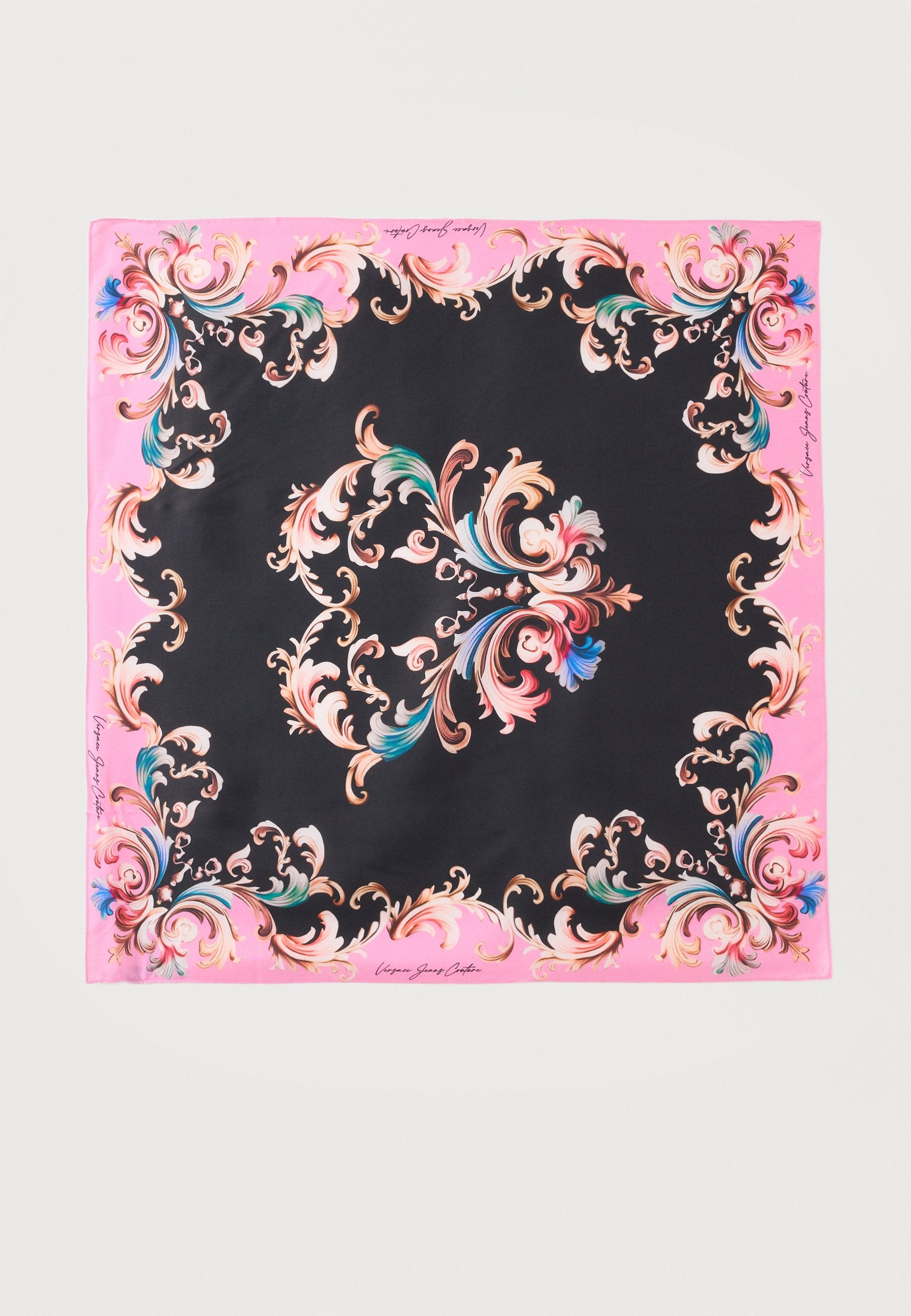 FOULARD UNISEX - Foulard - black/orchid